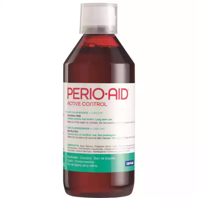 PERIO-AID ACTIVE CONTROL 0.05%, płyn do płukania jamy ustnej, 500 ml