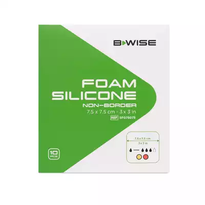 BWISE, Foam Silicone - Border, 20 x 20 cm, 10 szt (1)