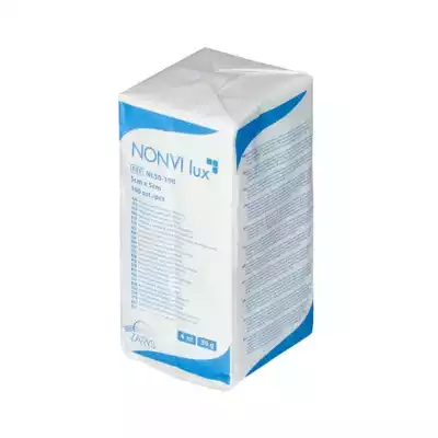 NONVI LUX, kompres niejałowy włókninowy 7,5 x 7,5 cm, 100 szt. (1)