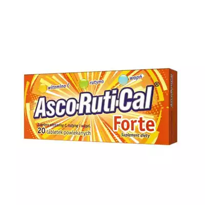 ASCORUTICAL FORTE, tabletki powlekane, 20 szt.