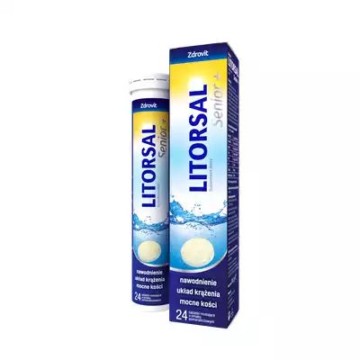 LITORSAL ZDROVIT MULTIWITAMINA, tabletki musujące, 24 szt. (1)