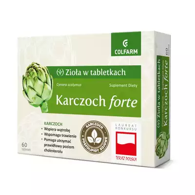 KARCZOCH FORTE, tabletki, 60 tabletek