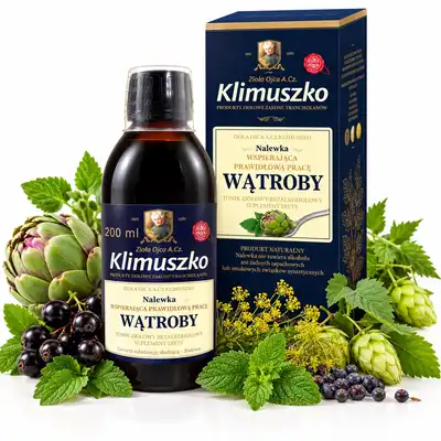 Ojciec Klimuszko, NALEWKA ZIOŁOWA NA OCZYSZCZANIE  JELIT I WSPARCIE TRAWIENIA, Herbis Antiparasitis,  220 ml (1)