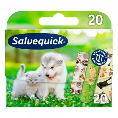 SALVEQUICK ANIMAL PLANET, plastry, 20 szt.