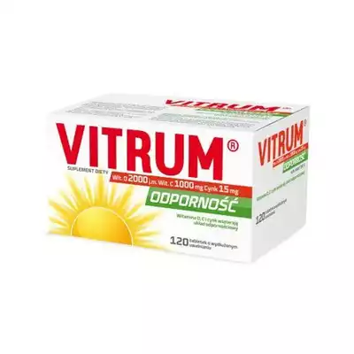 VITRUM ODPORNOŚĆ, tabletki, 120 szt.