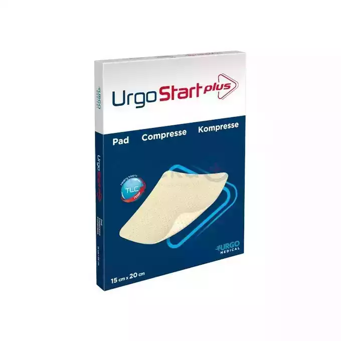 URGOSTART PLUS PAD, opatrunek 15 cm x 20 cm, 10 szt.