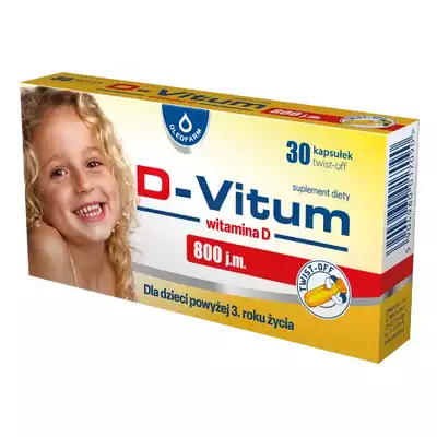 D-VITUM, witamina D 800 j.m., kapsułki twist-off, 90 szt. (2)