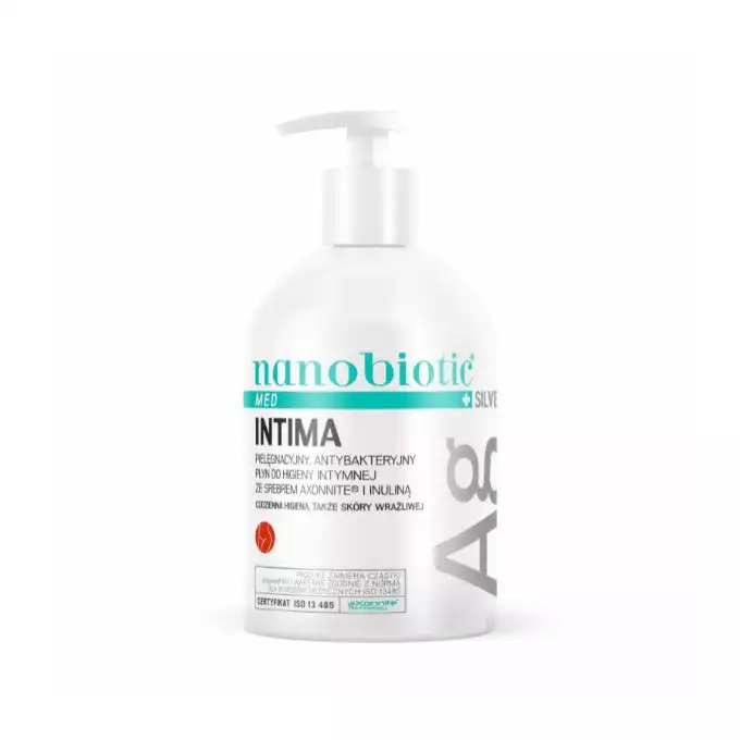 NANOBIOTIC MED PLUS SILVER, intima, płyn, 300 ml