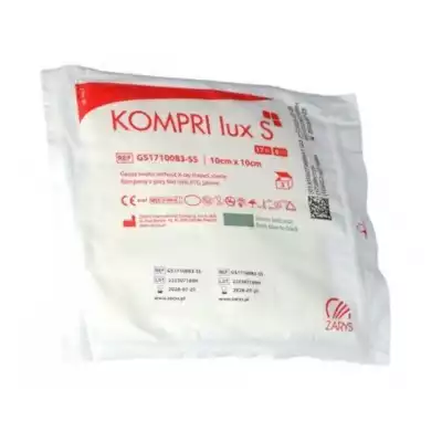 NONVI LUX, kompres niejałowy włókninowy 10 x 10 cm, 100 szt. (1)