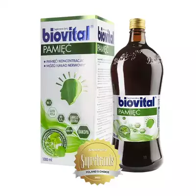 BIOVITAL PAMIĘC, płyn, 1000 ml
