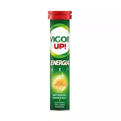 VIGOR UP! FAST, o smaku pomarańczowym, tabletki musujące, 20 szt. (1)