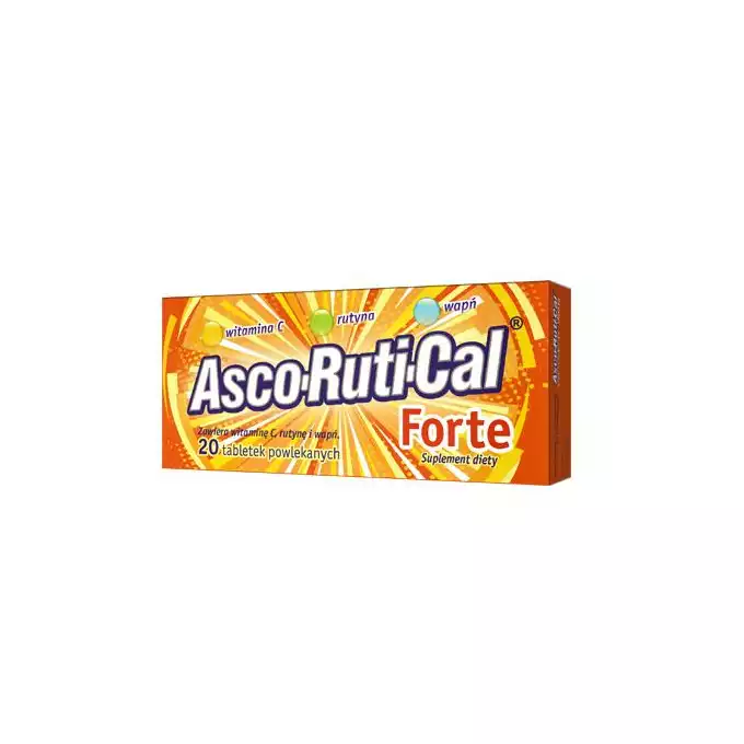 ASCORUTICAL FORTE, tabletki powlekane, 20 szt.