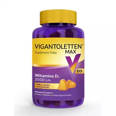 VIGANTOLETTEN MAX 2 000 J.M., kapsułki, 60 szt. (1)