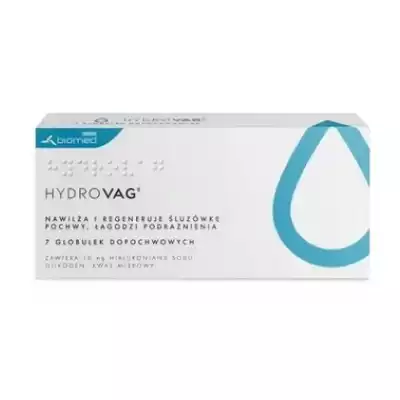 HYDROVAG, globulki dopochwowe, 7 szt.