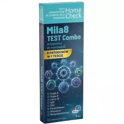 HOME CHECK, MILA 5 Combo, test antygenowy 5w1, 1 szt. (1)