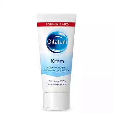 OILATUM FORMUŁA MED, krem do skóry bardzo suchej, skłonnej do atopii i egzemy, 300 ml (1)