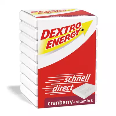 DEXTRO ENERGY, ŻURAWINA, pastylki, 8 szt.